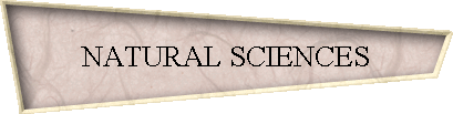 NATURAL SCIENCES